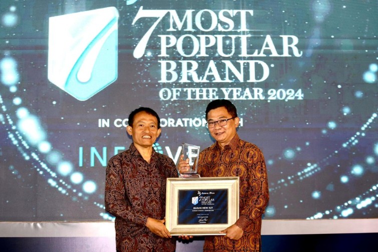 Suzuki bawa dua penghargaan bergengsi di Jawa Pos 7 Most Popular Brand of The Year (foto/ist)